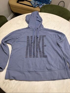Nike Light Lavender Hoodie with Glitter NIKE Logo